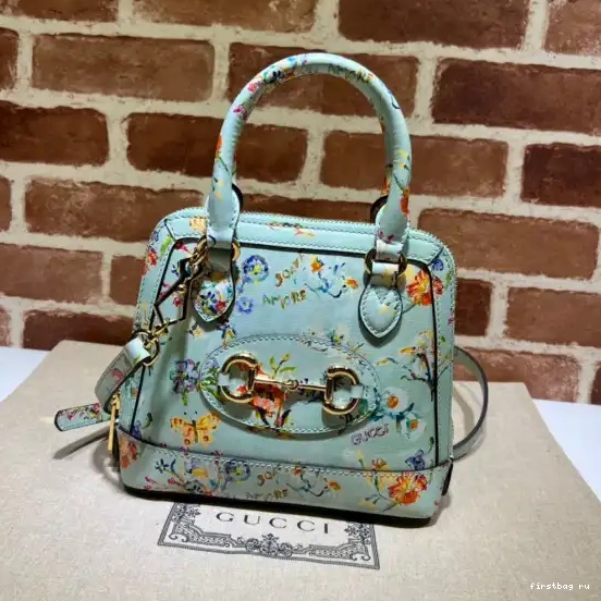 Firstbag ru Gucci mini handle bag Horsebit top 1955 0630